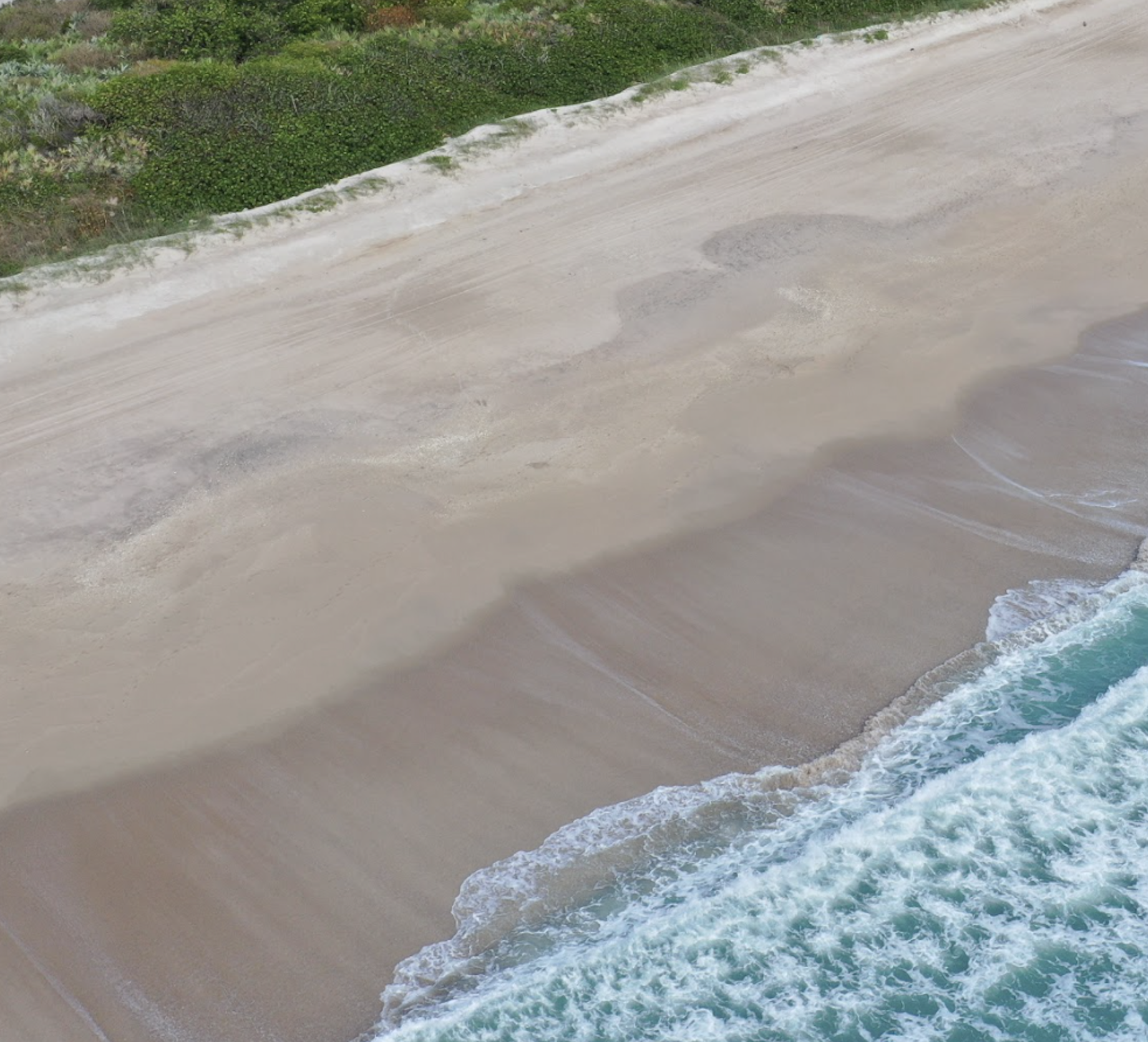 melbourne beach drone image square