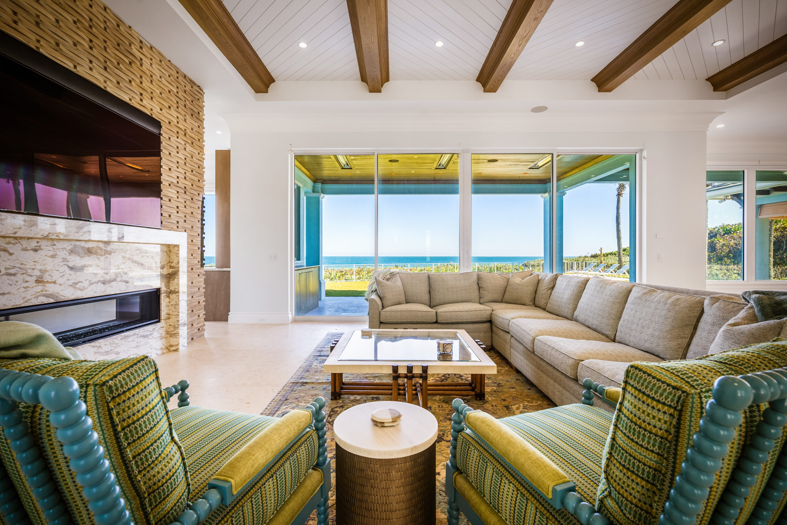oceanfront living room